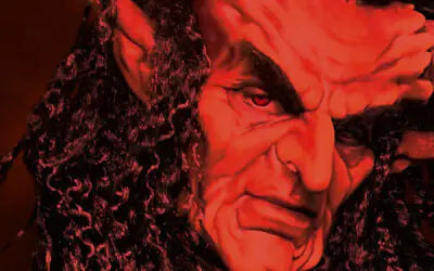 Hellbering Devil looking annoyed because small talk is the ultimate hypocrisy